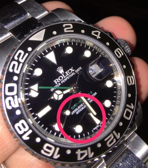 rolex scratch
